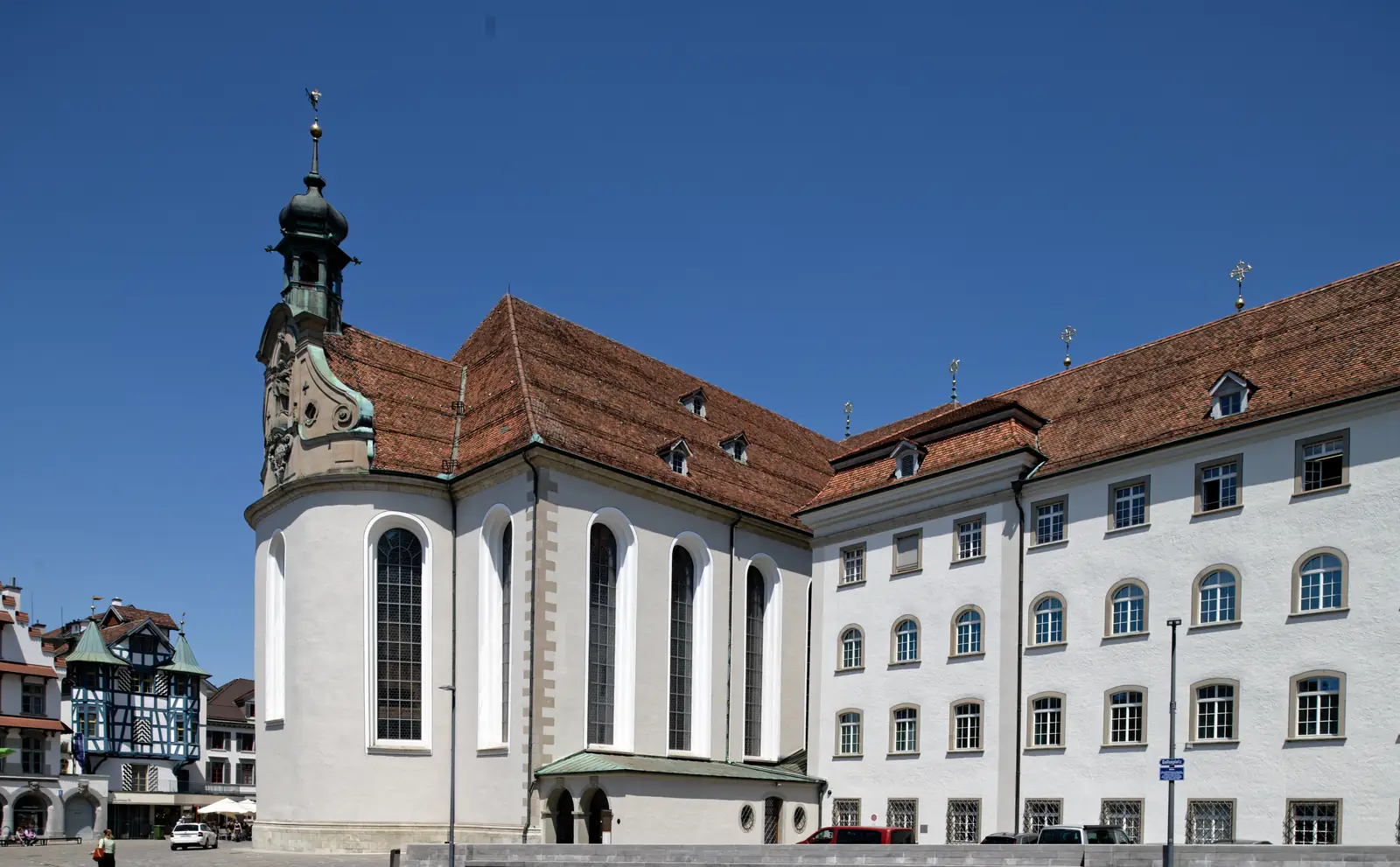 Der barocke Stiftsbezirk St. Gallen, ein UNESCO-Welterbe